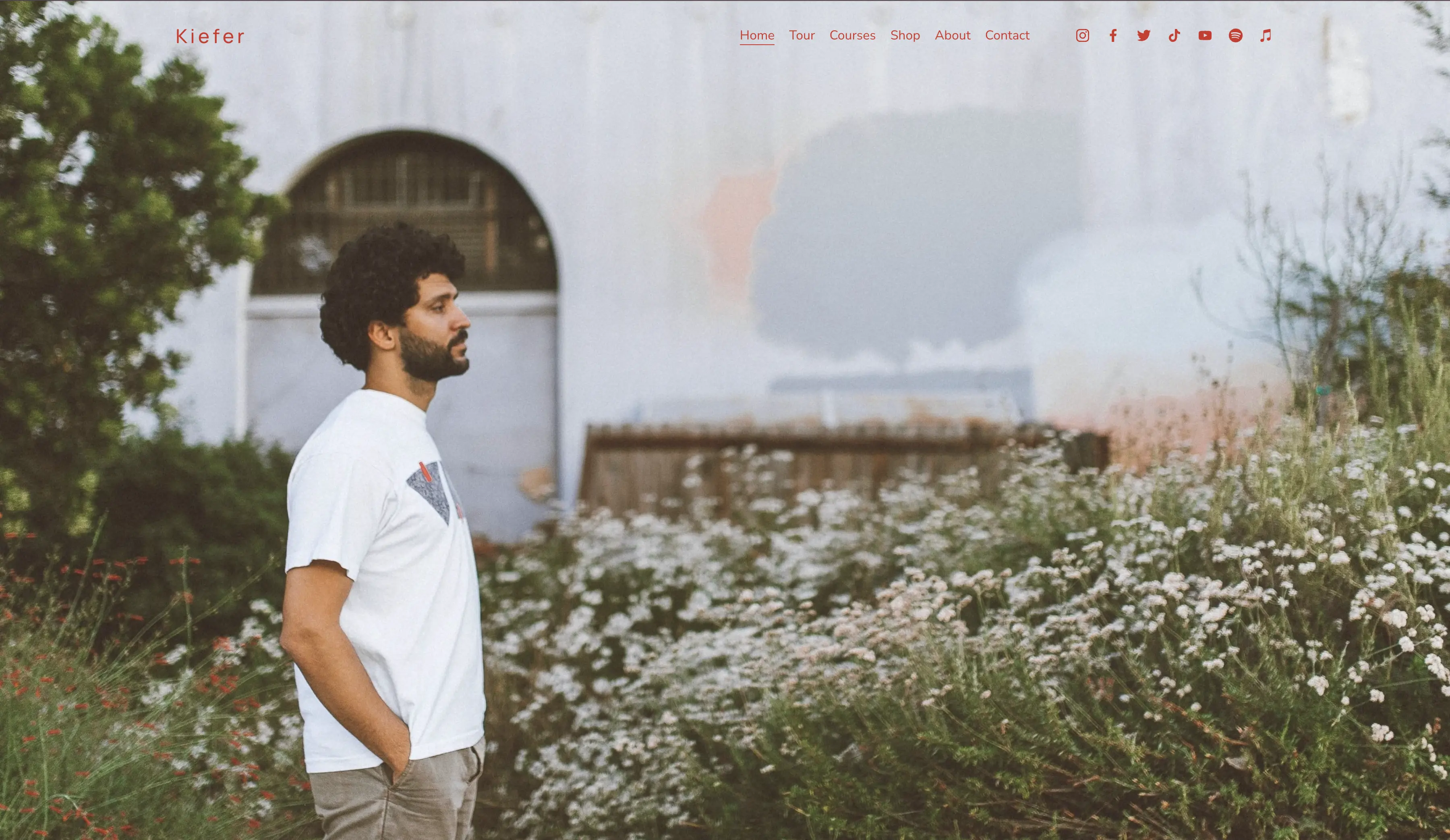 Kiefer Music - Old Homepage